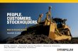 Baird Conference...Nov 10, 2016  · CUSTOMERS. PEOPLE. STOCKHOLDERS. 1 Baird Conference. November 10, 2016. Denise Johnson – Caterpillar Group President – Resource Industries