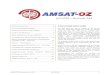 AMSAT OZ JournalTitle AMSAT OZ Journal Author Alexandru Csete Subject Amateur radio satellite magazine Created Date 7/22/2010 2:30:12 AM