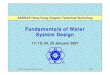 Fundamentals of Water System Design - ibse.hkibse.hk/cpd/water-system/WSD_Chp_9.pdf · System load profile different from single chiller System energy performance determined by also