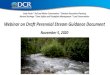 Draft Perennial Stream Guidance Document · 2021. 2. 26. · 2. Ground Rules for Webinar • This is an informational webinar. The official comment period for this guidance begins