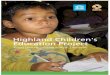 Highland Children's Education Project: a pilot project on bilingual … · 2016. 12. 24. · Middleborg, Jorn Highland Children’s Education Project: A pilot project on bilingual