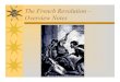 The French Revolution – Overview NotesThe French Revolution officially begins (July 14, 1789) ©1996Instructional Resources Corporation ©1996Instructional Resources Corporation
