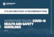 ADVENTURE TRAVEL COVID-19 HEALTH AND SAFETY GUIDELINES · 2020. 7. 6. · ADVENTURE TRAVEL COVID-19 HEALTH AND SAFETY GUIDELINES 2 Shannon Stowell, CEO Adventure Travel Trade Association