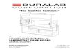 DURALAB Hood FinalB.pdf · SPECIFICATIONS – Duralab Fume Hoods are manufac-tured in strict accordance with the speciﬁ cations shown in this catalog. However, continuous testing