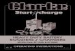HEAVY DUTY BATTERY BOOSTERS / CHARGERS · 2016. 4. 20. · boosters / chargers model nos. bc185n & bc205n operating instructions