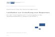 Leitfaden zur Erstellung von Reporten - IHK Kassel-Marburg Leitfaden zur Erstellung von Reporten im