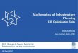 Mathematics of Infrastructure Planning · 2012. 4. 17. · ZIB Optimization Suite Stefan Heinz Zuse Institute Berlin (ZIB) DFG Research ... SCIP. a MIP and CP solver, branch-cut-and-price