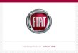 Fiat Range Price List – January 2021 · 2021. 1. 4. · TECHNICAL SPECIFICATION• FIAT 500 MY2021 EU6D Engine Capacity cc HP Acceleration 0-62 mph - sec Top Speed mph Emissions