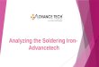 Analyzing the Soldering Iron- Advancetech
