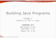 Building Java Programs - courses.cs.washington.eduTitle 04-ch02-2-forloops Author stepp Created Date 10/9/2008 12:00:00 AM