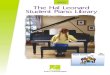 2003 The Hal Leonard Student Piano Library6 PIANO LESSONS BOOK 2 Hal Leonard Student Piano Library Book 2 Barbara Kreader • Fred Kern • Phillip Keveren Piano Practice Games Preparation
