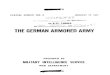 The German Armored Army - WordPress.com · 2020. 9. 4. · 4. Combat of the Armored Division ----- 25 5. Defense ... German training manual which describes the principles taught by