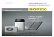 Listino prezzi ROTEX. - ROTEX. Aprile 2013 ROTEX £¨ il marchio della Divisione Riscaldamento di