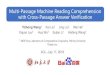 Multi-Passage Machine Reading Comprehension with Cross ...yizhongw/papers/... · Multi-Passage Machine Reading Comprehension with Cross-Passage Answer Verification Yizhong Wang1 Kai