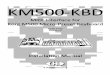 MIDI Interface for Korg M500 Micro-Preset Keyboard · 2020. 2. 12. · MIDI output has not to be installed – see chapter 3.1. Neverthe less, having both MIDI input and output (MIDI-IN