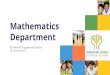 Mathematics Department...P2 Mathematics Topics 2A Topics Whole Numbers • Numbers up to 1000 • Addition and Subtraction • Multiplication and Division Measurement • Length and
