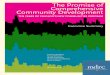 The Promise of Comprehensive Community Development Communities 2014 Exe… · Anheuser-Busch Foundation, Bristol-Myers Squibb Foundation, Charles Stewart Mott Founda-tion, Ford Foundation,