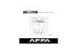 User Manual APPA 701/703 - ARC Brasov 701-703 - manual.pdf · Manual APPA 701/703 1 Warning ... Use the meter only as specified in this manual; otherwise, the protection provided