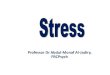 Professor Dr Abdul-Monaf Al-Jadiry, FRCPsych · 2020. 1. 17. · Stage 3: Exhaustion When stress continued for some time the body's resistance to the stress may gradually be reduced