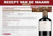 RECEPT VAN DE MAAND - wijnproevers.nl...1 ltr. “fritada de tomates” bv. van IPSA 2 el suiker Olijfolie Peper en zout Bereiding: Snij de ui, courgette, champignons en de aubergine