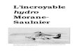 hydroLe célèbre logo de la firme Morane-Saulnier. Le monoplan Morane-Saulnier type « A » aux essais (1911). C’est à Puteaux (Hauts-de-Seine) en bordure de la Seine qu’est