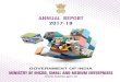 Annual Report 2017-18List of Nodal CPIOs 98 3. Contact Addresses of the Offices of Ministry of MSME and its Statutory Bodies 100 4. State-wise List of MSME Dis and Branch MSME DIs