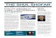 THE SHUL SHOFAR - Congregation Beth Israel...Shofar Coeditors: Vermeda Fred and Nora Mazonsonticipation across the great spectrum of You can reach us at: phone: (360) 733-8890 office@bethisraelbellingham.org