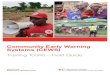 Community Early Warning Systems (CEWS) - International ......International Federation of Red Cross and Red Crescent Societies Community Early Warning Systems (CEWS) – Training Toolkit01