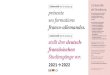 (L’Université L’Université relations franco-allemandes de … · 2020. 9. 10. · Double Master franco-allemand Architecture et projet urbain dans les eurorégions & Diplôme