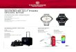 OFFER VALID JANUARY 1 - Victorinox Swiss Army Corporate · All catalog minimums and lead times apply. Standard engraving and watch box decoration not available. E-mail corporateorders.us@victorinox.com