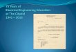 75 years of Electrical Engineering Education at The Citadel 1941 – …site.ieee.org/scc/files/2017/04/75-years-of-Electrical... · 2017. 4. 23. · 1968 Donald A. Conrad 1969 Samuel