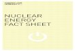NUCLEAR ENERGY FACT SHEETenergyforhumanity.org/.../2016/01/EFH-Nuclear-Fact-Sheet.pdf• Nuclear technology saves lives. Every time nuclear power is installed, energy gets safer, air