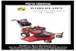 Commercial / Residential 33 Mower...R Commercial / Residential 33″Mower Parts Catalog Worldlawn Power Equipment, Inc. 422 Turnbull Canyon Road City of Industry CA 91744 Toll Free