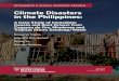 Climate Disasters in the Philippines...Several people contributed to the work described in this paper. B.F. and G.N. conceived of the basic idea for this work. B.F., H.Q., D.L., G.N