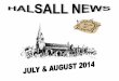 Halsall Sunshine Committeehalsallparish.com/newsletters/Halsall News July - August... · 2015. 7. 6. · technical of us, think of it as a jukebox the size of a mobile phone) has