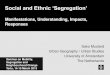 Social and Ethnic ‘Segregation’cmus.ut.ee/wp-content/uploads/2013/03/Presentation_Sako...Social and Ethnic ‘Segregation’ Manifestations, Understanding, Impacts, Responses Sako