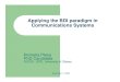Applying the BDI paradigm in Communications Systemsluigi/presentations/public_presentations/06_pl… · Romelia Plesa PhD Candidate OCICS - SITE, University of Ottawa November 7,