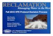 Fall 2013 HFE Protocol Decision Process - GCDAMPgcdamp.com/images_gcdamp_com/2/2a/131022_Basin_States... · 2016. 2. 11. · Fall 2013 HFE Protocol Decision Process. Glen Knowles