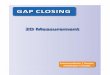 GAP CLOSING - EduGAINs · 2016. 4. 7. · 2. The triangle at left has area of _5 2 cm 2. The triangle at right has a base of 3 cm and height of (6 – 4) = 2 cm; area is 3 cm2. 2Total