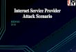 Internet Service Provider Attack Scenario · 2018. 4. 26. · Internet Service Provider threats •Service unavailability •Data leakage •Abuse of network resources Mohammad Reza