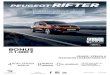 PEUGEOT RIFTER · 2020. 10. 20. · Peugeot Rifter - skladové vozidlá 19. október 2020 DátuÇ platosti od: S Pack Drive Assist: - Pack BezpečÈosť Plus + AdaptíôÈû teÇpoÇat