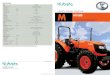 Specifications - Kubota Malaysia · 2019. 7. 15. · KUBOTA DIESEL TRACTOR M M108S New styling, a cleaner running engine and all the power you’ve come to expect from our M-Series