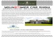 YoungTimer Car Show - Gawsworth Hall · 2016. 3. 11. · YoungTimer Car Show Supported by Carole Nash - Bank Holiday Monday - 30th May 2016 Celebrating cherished classics from the