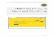 Dummies Guide to Lion MailChimp · 2020. 5. 20. · Mailchimp's Forever Free Plan gives you access to most Mailchimp features, but limits your total subscribers, as well as your daily