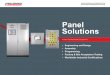 Panel Solutions - Cowan Dynamics...2016/01/29  · • Layout Diagrams • Interconnection Diagrams • Operating and Maintenance Manuals • Assembly of Enclosures • Integration