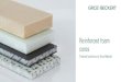 Reinforced foam Verstärkte Schaumkerne · 2020. 6. 15. · Reinforced foam cores Closed cell foams strengthened with a lattice core of fiber reinforced plastic pins offer new opportunities