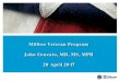 Million Veteran Program John Concato, MD, MS, MPH 20 April 2017 · PDF file

John Concato, MD, MS, MPH. 20 April 2017. VETERANS HEALTH ADMINISTRATION Genomic ‘Mega-Biobanks