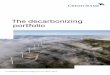 The decarbonizing portfolio - Credit Suisse · 2021. 2. 16. · valuation risk for investors, but also offers significant returns potential from the inevitable shift to a low-carbon