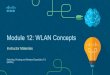 Module 12: WLAN Concepts...Module Title: WLAN Concepts Module Objective: Explain how WLANs enable network connectivity. Topic Title Topic Objective Introduction to Wireless Describe