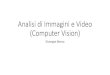 Analisi di Immagini e Video (Computer Vision) · 2021. 3. 11. · •Computer Vision (I. Gkioulekas) -CS CMU Edu •CmputationalVisual Recognition(V. Ordonez), CS VirginaEdu